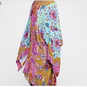 Free People Little Wing Mix Print Kimono